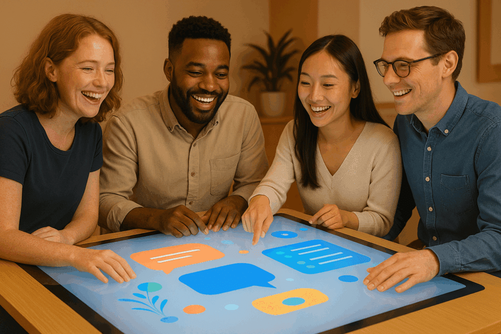 How Interface Design Shapes Social Interactions