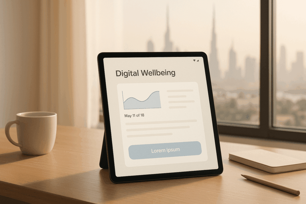 Digital Wellbeing in UX: Key Design Strategies